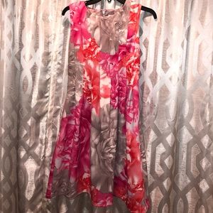 Floral print dress
